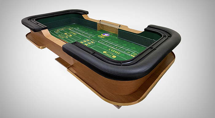 Mesa de Dados Craps Profissional 100% Personalizada - C1